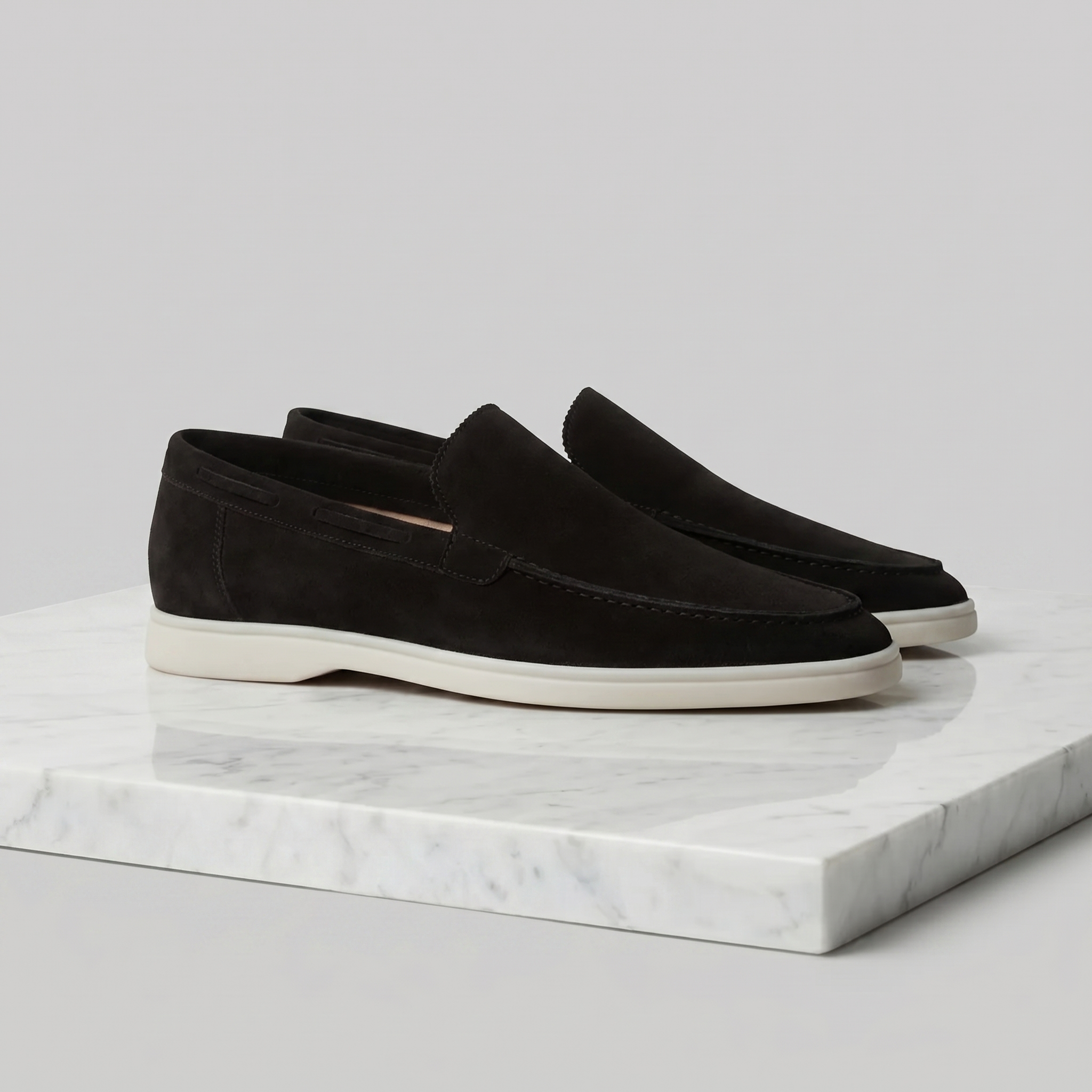 Men's Suede Loafers | Classic Casual Formal Shoes