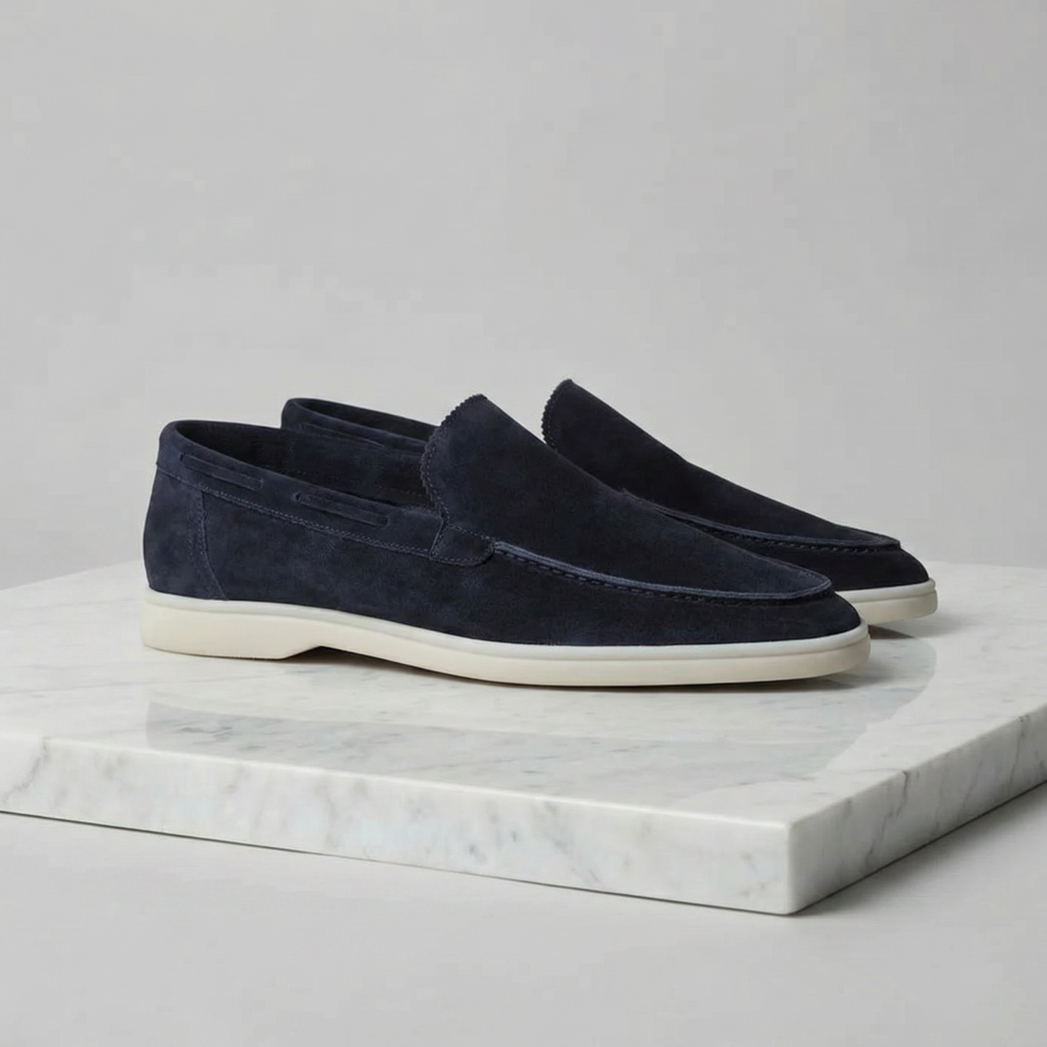 Men's Suede Loafers | Classic Casual Formal Shoes