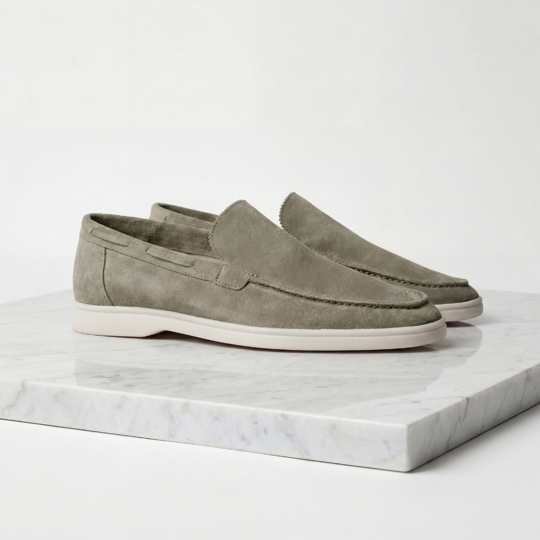 Men's Suede Loafers | Classic Casual Formal Shoes