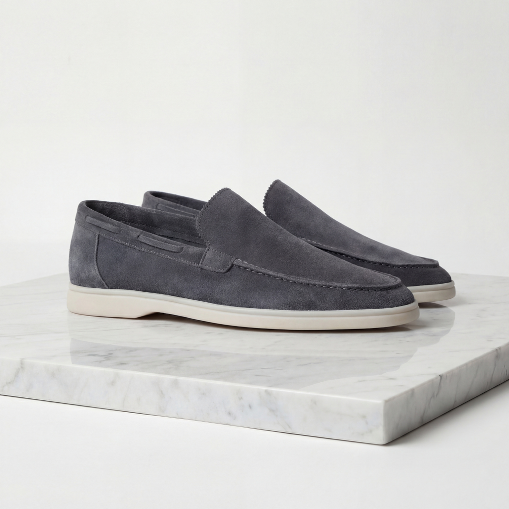 Men's Suede Loafers | Classic Casual Formal Shoes
