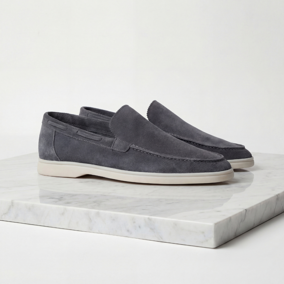 Men's Suede Loafers | Classic Casual Formal Shoes