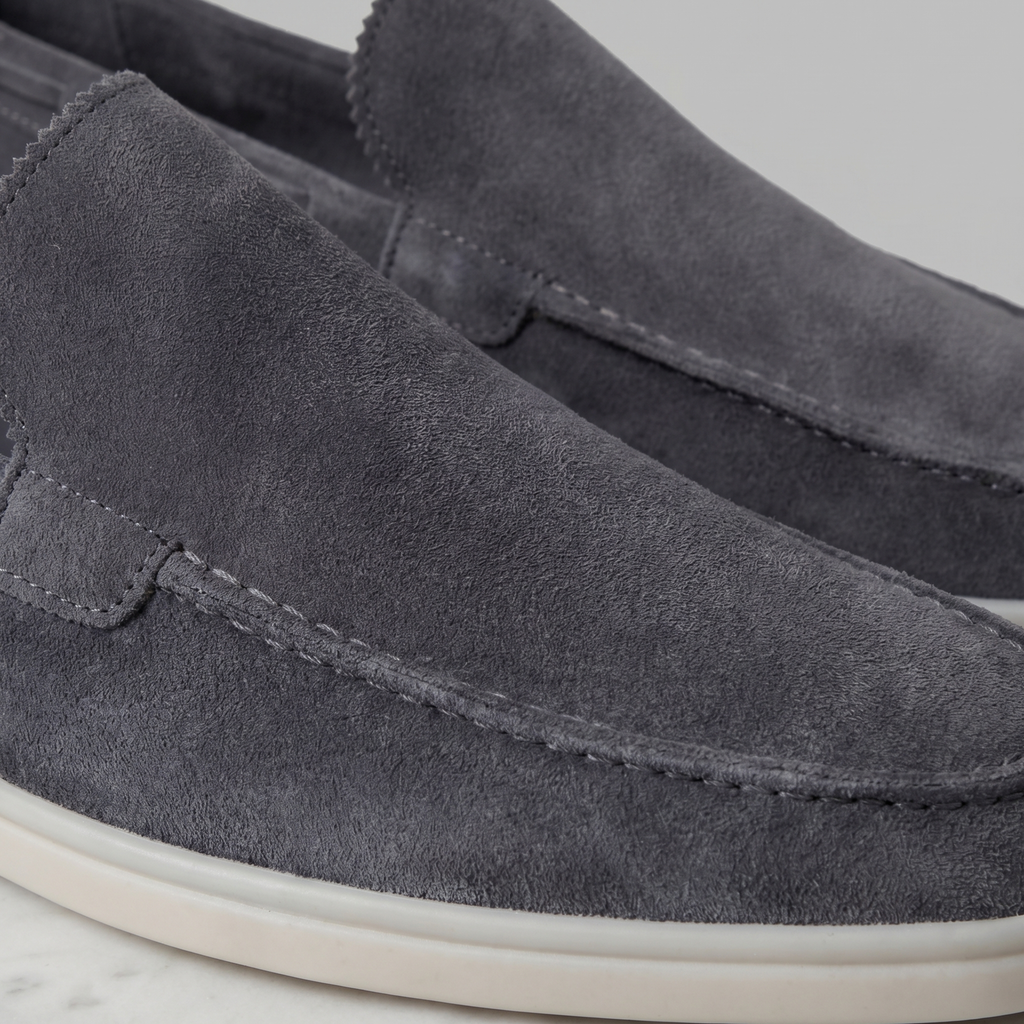 Men's Suede Loafers | Classic Casual Formal Shoes