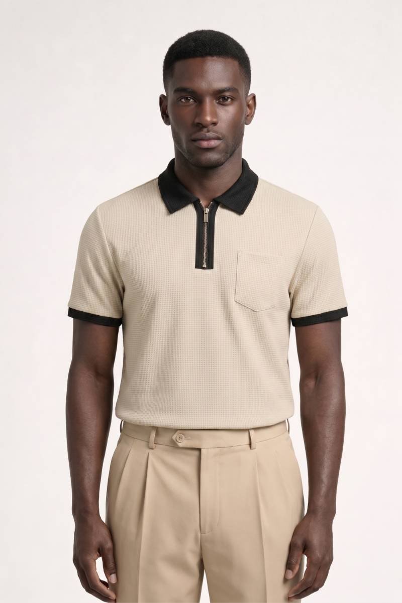 Ashford Half-Zip Polo